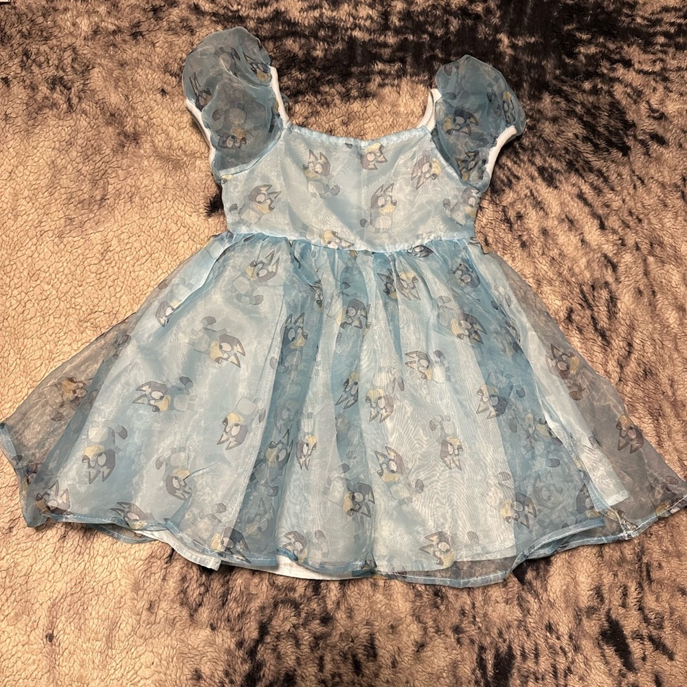 Bluey Toddler Dress